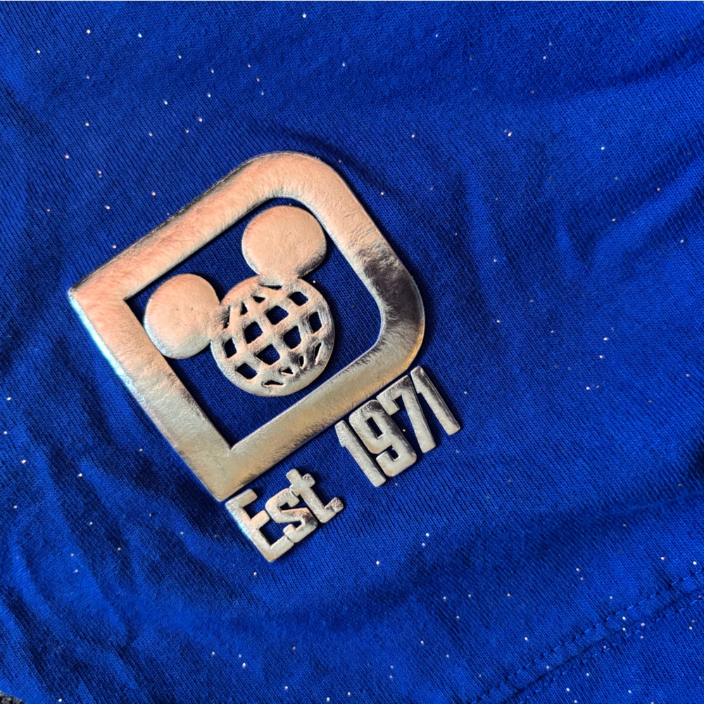 Disney Royal Blue sparkle Spirit Jersey - Picture 3 of 4